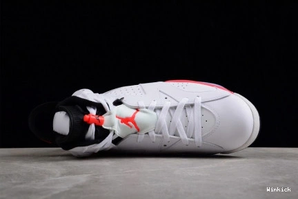 Infrared 6 White Jordan Retro 384664-123 1114